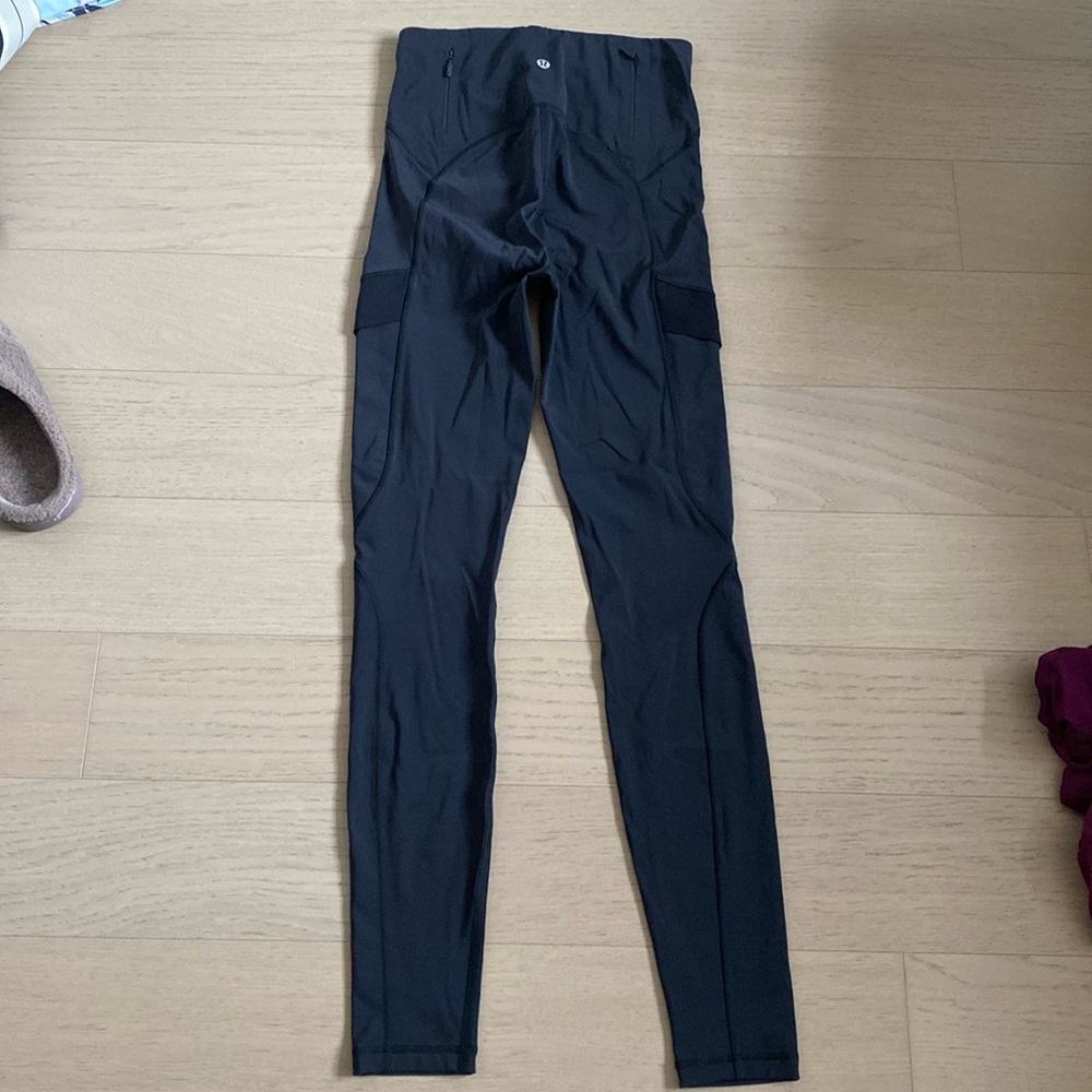 Lululemon black leggings full length
